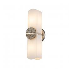 Lucas McKearn SC01035S-2 - Elan 2 Light Sconce - Silver Leaf