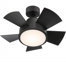 Modern Forms US - Fans Only FR-W1802-26L-MB - Vox Downrod Ceiling Fan