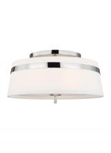 Visual Comfort & Co. Studio Collection AF1153PN - Cordtlandt Large Semi-Flush Mount