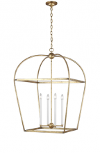 Visual Comfort & Co. Studio Collection CC1104ADB - Stonington Large Lantern - Antique Gild