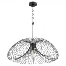 Quorum 806-30-69 - Loopy Loop 30" Pendant - Noir Black