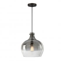 Savoy House Meridian M70078ORB - Single Light Pendant - Oil Rubbed Bronze
