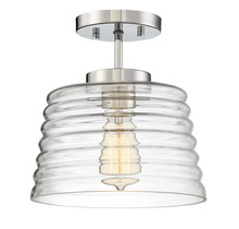 Savoy House Meridian M60014CH - 1-Light Ceiling Light in Chrome