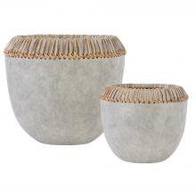 Uttermost 17718 - Uttermost Aponi Concrete Ray Bowls, S/2