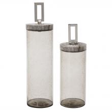 Uttermost 17870 - Uttermost Carmen Seeded Glass Containers, S/2