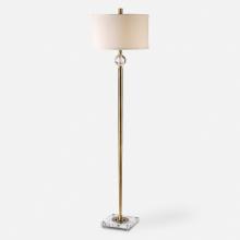  28635-1 - Uttermost Mesita Brass Floor Lamp