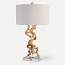  27113-1 - Uttermost Twisted Vines Gold Table Lamp
