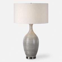  27518 - Uttermost Dinah Gray Textured Table Lamp
