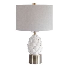 Uttermost 26380-1 - Uttermost White Artichoke Table Lamp