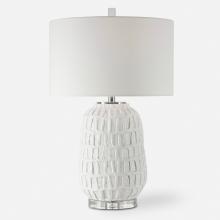  28283-1 - Uttermost Caelina Textured White Table Lamp