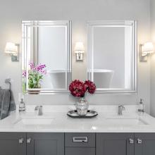 Uttermost W00588 - Mirror 24x36 - Beveled with Black Frame