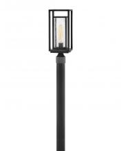 Hinkley 1001BK - Republic Medium Post Top or Pier Mount Lantern - Black