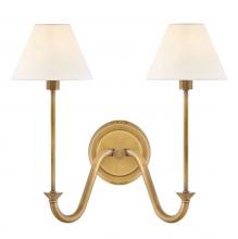 Hinkley 45162HB - Medium Two Light Sconce