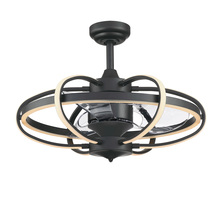 Fanimation FP3050BL - Obvi - 22" Fan - Black