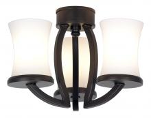 Fanimation LK500OB - 3-LIGHT MODERN LIGHT KIT: OILED RUBBED BRONZE