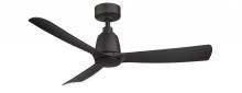 Fanimation FPD8547BL - Kute - 44" - Black with Black Blades