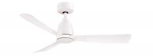 Fanimation FPD8547MW - Kute - 44" - Matte White with Matte White Blades
