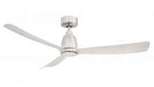 Fanimation FPD8534BN - Kute - 52" - Brushed Nickel with Brushed Nickel Blades