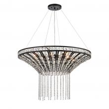 ELK Home 82239/8 - Fantania 36'' Wide 8-Light Chandelier - Matte Black