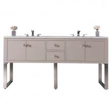 James Martin Furniture 311-V72-MTM - Westlake 72'' Double Vanity, Mountain Mist