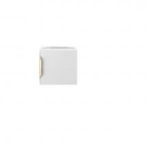 James Martin Furniture 388-V16-GW - Columbia 16'' Single Vanity Cabinet, Glossy White