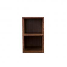 James Martin Furniture 803-SC1220-WLT - Milan 12'' Storage Cabinet (Short), Mid Century Walnut