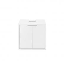 James Martin Furniture C105-SC19-GW - Boston 19'' Storage Cabinet, Glossy White