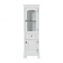 James Martin Furniture 147-L20-BW - Brookfield 20'' Linen Cabinet, Bright White