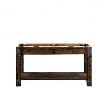 James Martin Furniture C205-V63-RSA - Brooklyn 63'' Wooden Sink Console, Rustic Ash