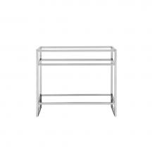 James Martin Furniture C105-V39.5-BNK - Boston 39.5'' Stainless Steel Sink Console, Brushed Nickel