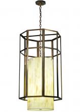  172855 - 23" Wide Cilindro Caged Pendant