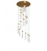  248697 - 36" Wide Cilindro 18 Light Cascading Pendant